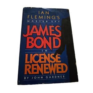 James bond in License Renewed by John Gardner Marek books